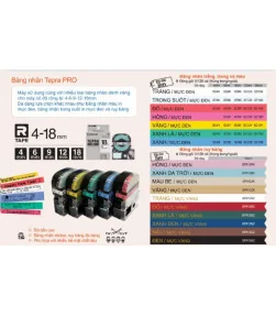 Tepra SC50B (Chữ Đen Nền Xanh Dương, Khổ 50mm) | ⓿❽❻❽❺⓿❺⓿❺❻ | metaking.vn