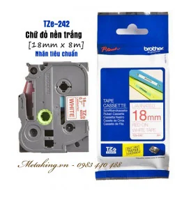 Nhãn TZe 18mm | ⓿❾❼❼❹❼❽❹❻❻ | METAKING