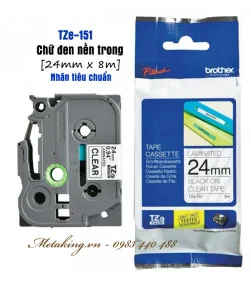 Nhãn TZe 24mm | ⓿❾❼❼❹❼❽❹❻❻ | METAKING