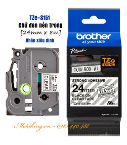Nhãn TZe 24mm | ⓿❾❼❼❹❼❽❹❻❻ | METAKING