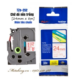 Nhãn TZe 24mm | ⓿❾❼❼❹❼❽❹❻❻ | METAKING