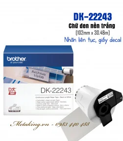 Nhãn DK | ⓿❾❼❼❹❼❽❹❻❻ | METAKING