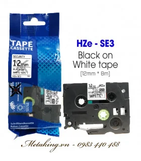 Ống co nhiệt HZSe-231, khổ 12mm x 1,5m, cáp 3.6-7.0mm, màu trắng | ⓿❾❼❼❹❼❽❹❻❻ | METAKING