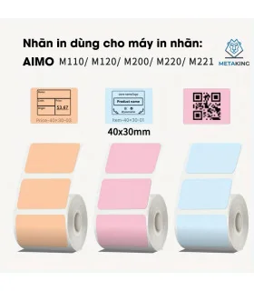 Nhãn Đa Năng 40 X 30mm màu kaki, KT-4030-230KA | ⓿❽❻❽❺⓿❺⓿❺❻ | metaking.vn