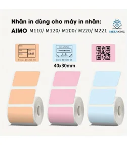 Nhãn Đa Năng 40 X 30mm màu kaki, KT-4030-230KA | ⓿❽❻❽❺⓿❺⓿❺❻ | metaking.vn