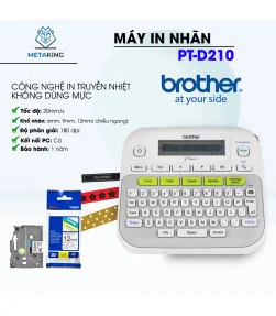 Brother PT-D210 | ⓿❾❼❼❹❼❽❹❻❻ | METAKING.VN