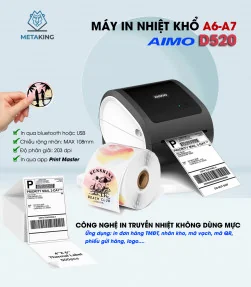 Máy in nhãn AIMO | ⓿❾❼❼❹❼❽❹❻❻ | METAKING