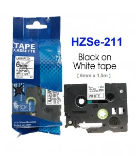 Ống co nhiệt HZSe-211, khổ 6mm x 1,5m, cáp 1.7-3.2mm, màu trắng