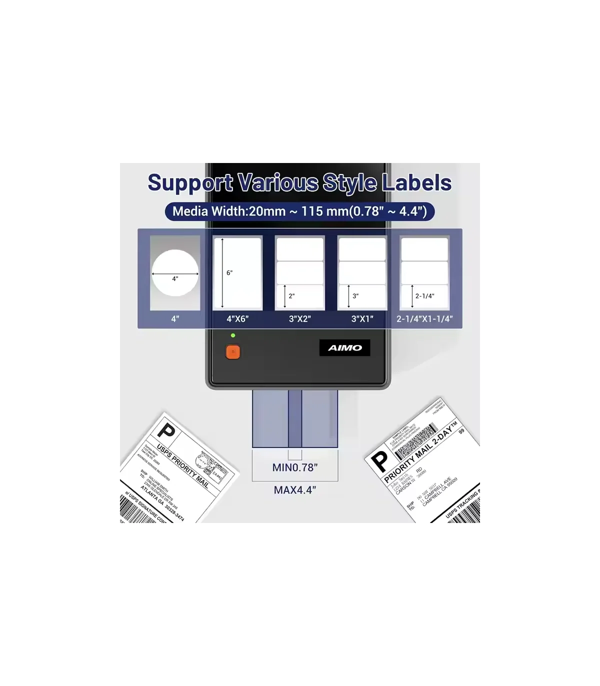 Máy In Nhãn Khổ Lớn AIMO CT310, Máy in tem nhãn mã vạch | ⓿❾❼❼❹❼❽❹❻❻ | METAKING