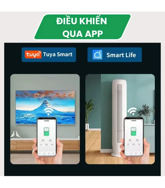 Cầu Dao Điện Thông Minh TUYA 63A 1P, đo điện năng tiêu thụ, điều khiển từ xa | ⓿❾❼❼❹❼❽❹❻❻ | METAKING