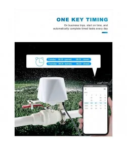 Van Nước Thông Minh WIFI TUYA, Điều Khiển Đóng Mở Qua App, Cài Đặt Tưới Cây Tự Động