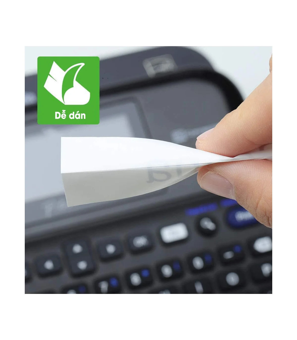 Nhãn In AZe-251 [24mm X 8m, Chữ đen trên nền trắng] | ⓿❾❼❼❹❼❽❹❻❻ | METAKING