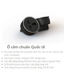 COMBO [ Ray Điện Line8 Lắp Âm Dài 60CM+ 3 Ổ cắm MLT-1]