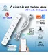 Ổ Cắm Dài Thông Minh Wifi TUYA 4 Ổ 3 Chấu & 2 cổng USB, điều khiển độc lập app Tuya Smart Life, Hẹn giờ Bật Tắt | ⓿❾❼❼❹❼❽❹❻❻ | METAKING