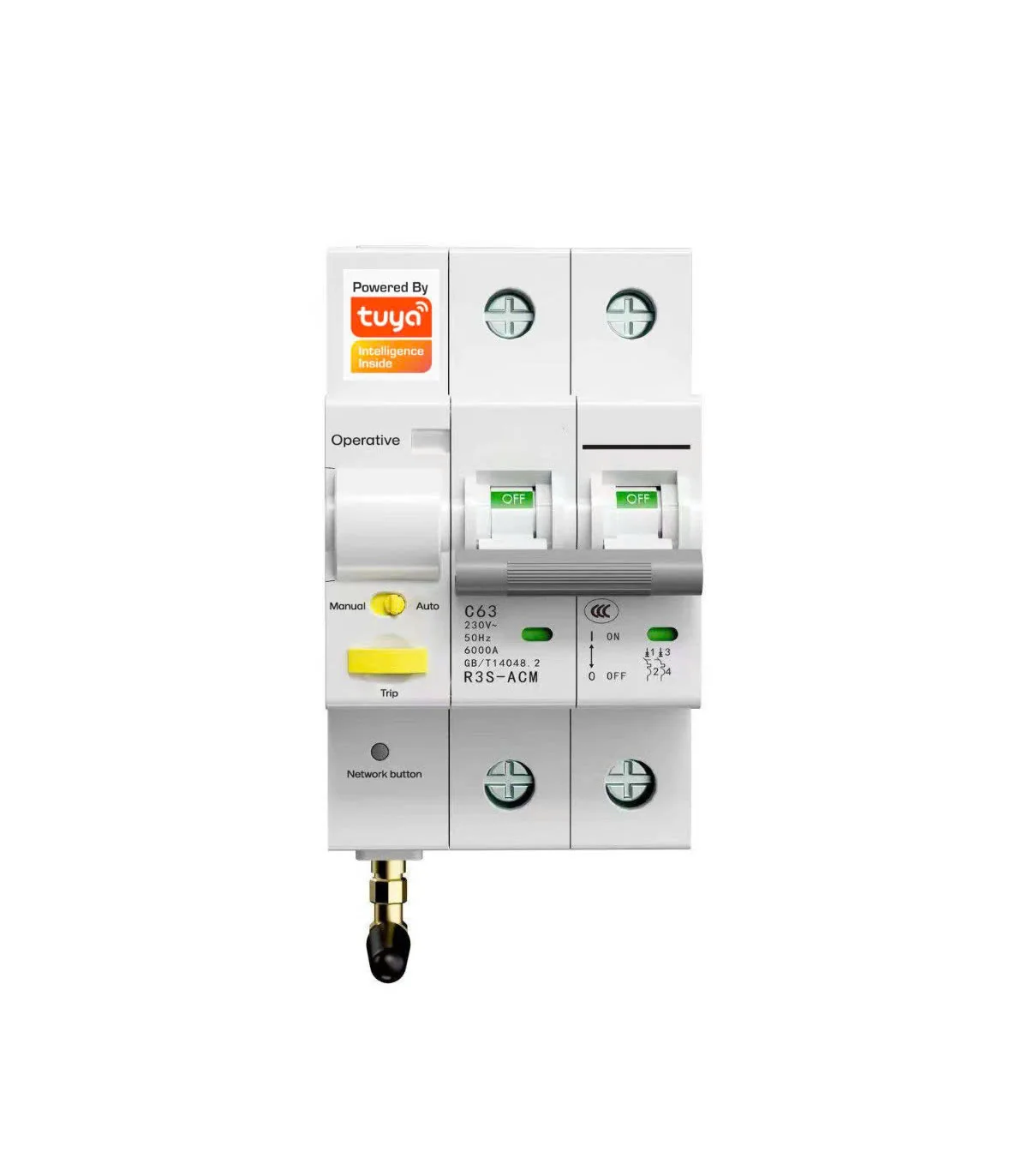 Aptomat Wifi, Cầu Dao Tổng Điều Khiển Qua Wifi, RS485 Tuya 80A, Đo Điện Năng, BH 12 tháng | ⓿❾❼❼❹❼❽❹❻❻ | METAKING