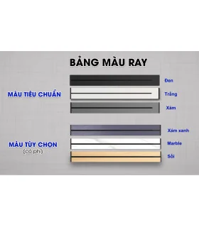 Thanh ray điện Eurob Slim-S| Lắp Nổi I BH 2 Năm