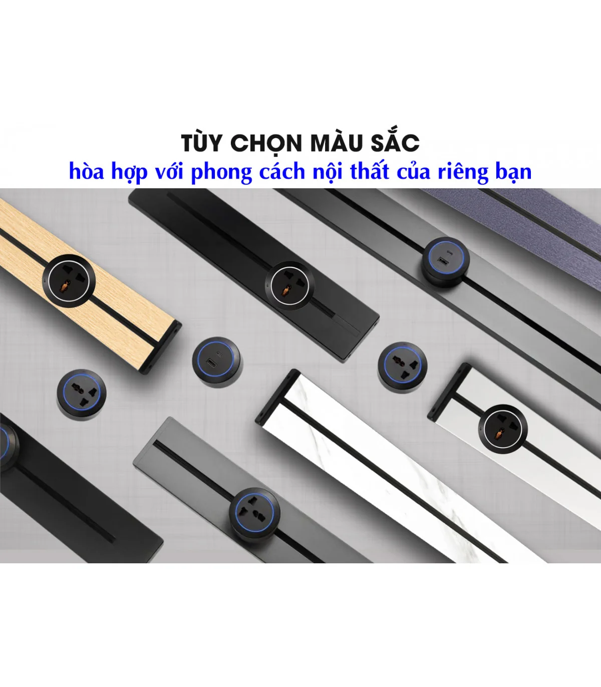 Thanh ray điện Eurob Slim-S| Lắp Nổi I BH 2 Năm | ⓿❾❼❼❹❼❽❹❻❻ | METAKING