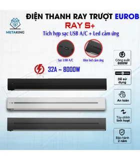 Thanh ray Line8 Model S, Loại tiêu chuẩn | ⓿❾❼❼❹❼❽❹❻❻ | METAKING.VN