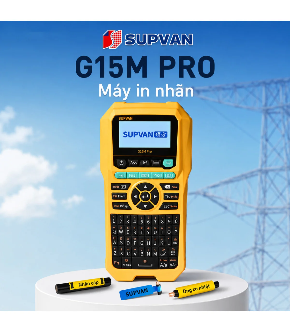 Máy in nhãn Supvan G15M Pro | ⓿❾❼❼❹❼❽❹❻❻ | METAKING