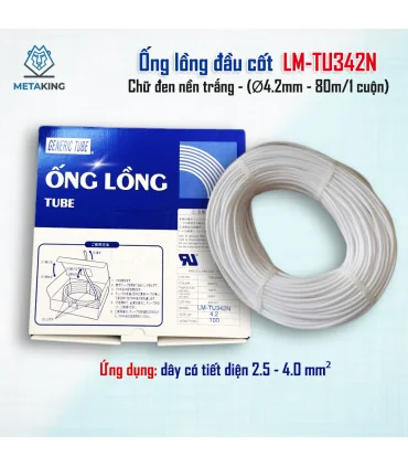 Ống lồng LM-TU342N (Ø4.2mm - 80m/cuộn) | ⓿❾❼❼❹❼❽❹❻❻ | METAKING