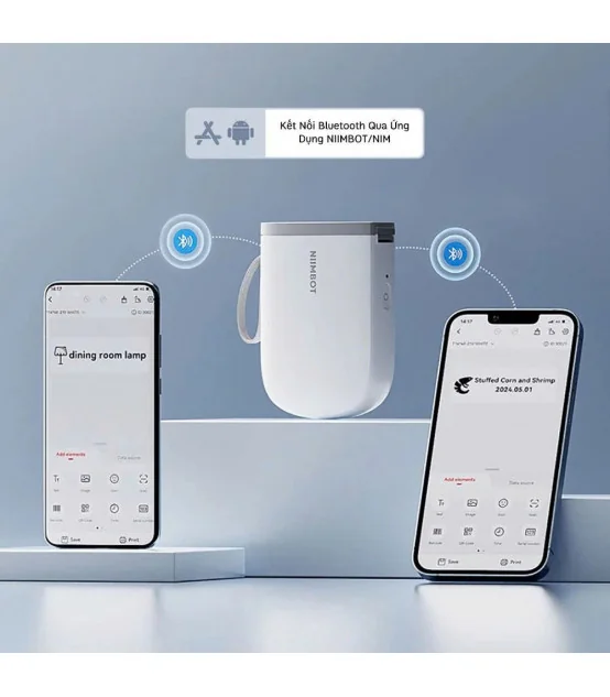 Máy in nhãn nhiệt Bluetooth NIIMBOT D11_H | ⓿❾❼❼❹❼❽❹❻❻ | METAKING