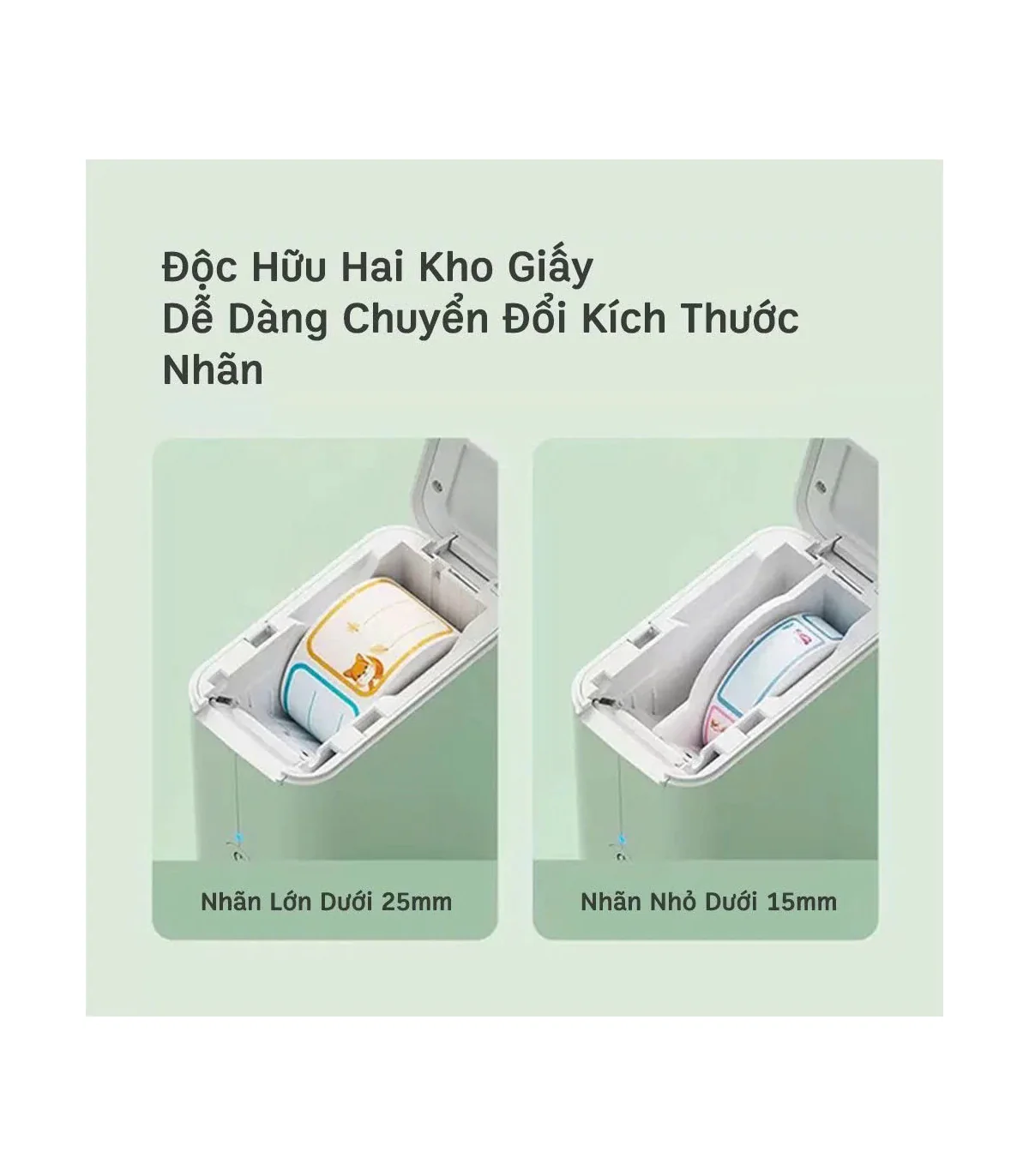 Máy in nhãn nhiệt Bluetooth NIIMBOT D101 | ⓿❾❼❼❹❼❽❹❻❻ | METAKING