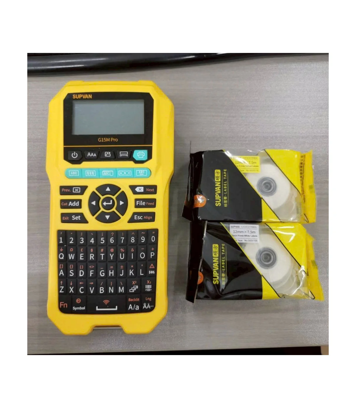 Nhãn liên tục Supvan G2004E - Khổ 9mm x 7.5M | ⓿❾❼❼❹❼❽❹❻❻ | METAKING