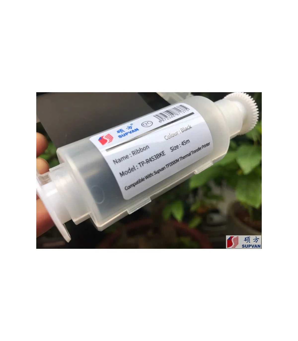 Ribbon Supvan TP-R453BKE - Mực máy in ống co nhiệt Supvan TP200M - Khổ 55mm dài 45M/Cuộn | ⓿❾❼❼❹❼❽❹❻❻ | METAKING