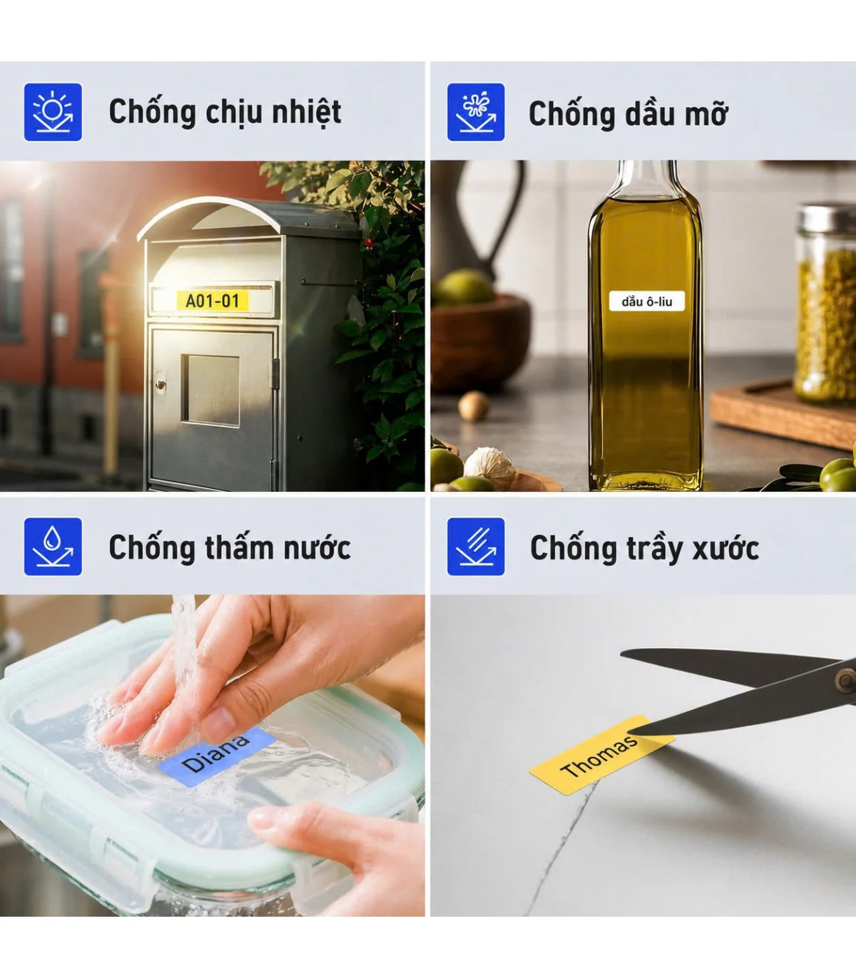 Nhãn Cáp Chữ T Supvan G301E - Khổ 12,5 mm × 74 mm + 35 mm, 70 nhãn/cuộn | ⓿❾❼❼❹❼❽❹❻❻ | METAKING