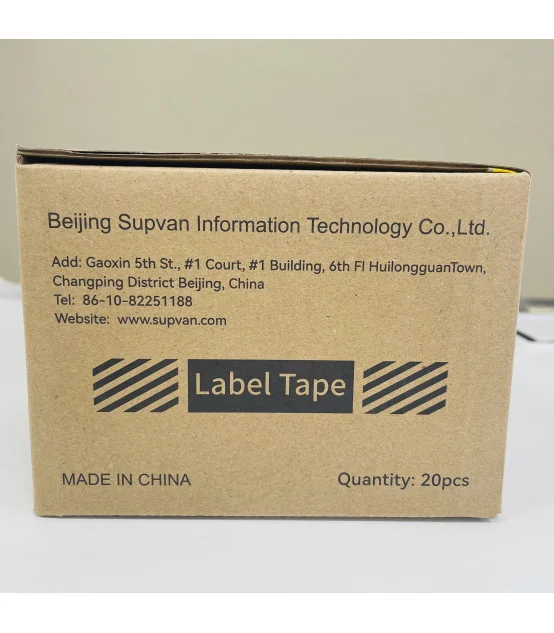 Nhãn Cáp Chữ T Supvan G301E - Khổ 12,5 mm × 74 mm + 35 mm, 70 nhãn/cuộn | ⓿❾❼❼❹❼❽❹❻❻ | METAKING