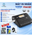 Máy in nhãn Brother PT-D610BT, kết nối Bluetooth®,USB