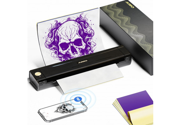 M08E-WS Của AIMO - Máy Scan Hình Xăm Thay Thế M08F Với Diện Mạo Mới Mạnh Mẽ Hơn