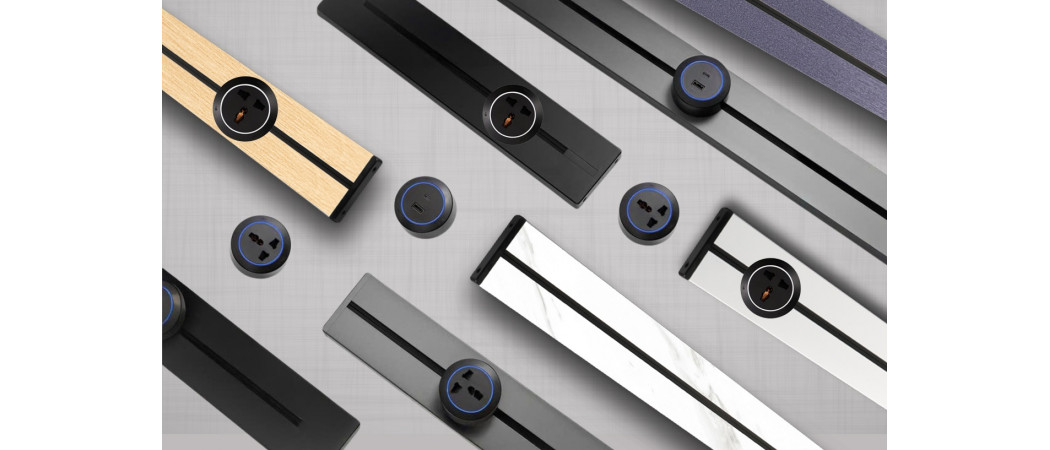 Metaking Giới Thiệu Dòng Ray Điện / Ổ Cắm Thanh Trượt ( Power Track) Thương Hiệu Eurob